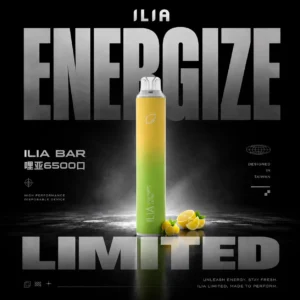 ILIA Bar4 6500口拋棄式電子煙｜10ml油倉 穩定供油 Type-C快充 水果冰系口感 台灣現貨