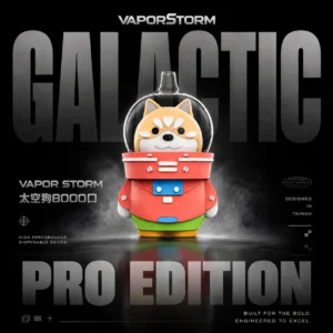 ChatGPT-Image-2026年6月18日-上午01_04_11.webp VAPOR STORM 太空狗8000口拋棄式電子煙|12ml油倉 恆壓供油 Type-C快充 台灣現貨