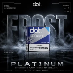 DOT 佩特里專用煙彈｜Mesh霧化技術 防漏結構設計 大容量煙彈 台灣現貨【買5盒贈主機】